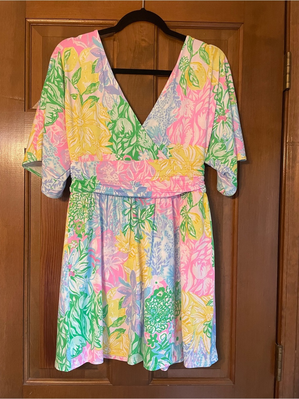 NWT Lilly Pulitzer Parigi Romper ~Bright Delight Patch Size Small - Picture 3 of 5